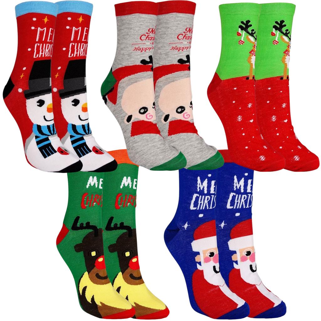 Women's Christmas Socks 5-pack 882001 36-38