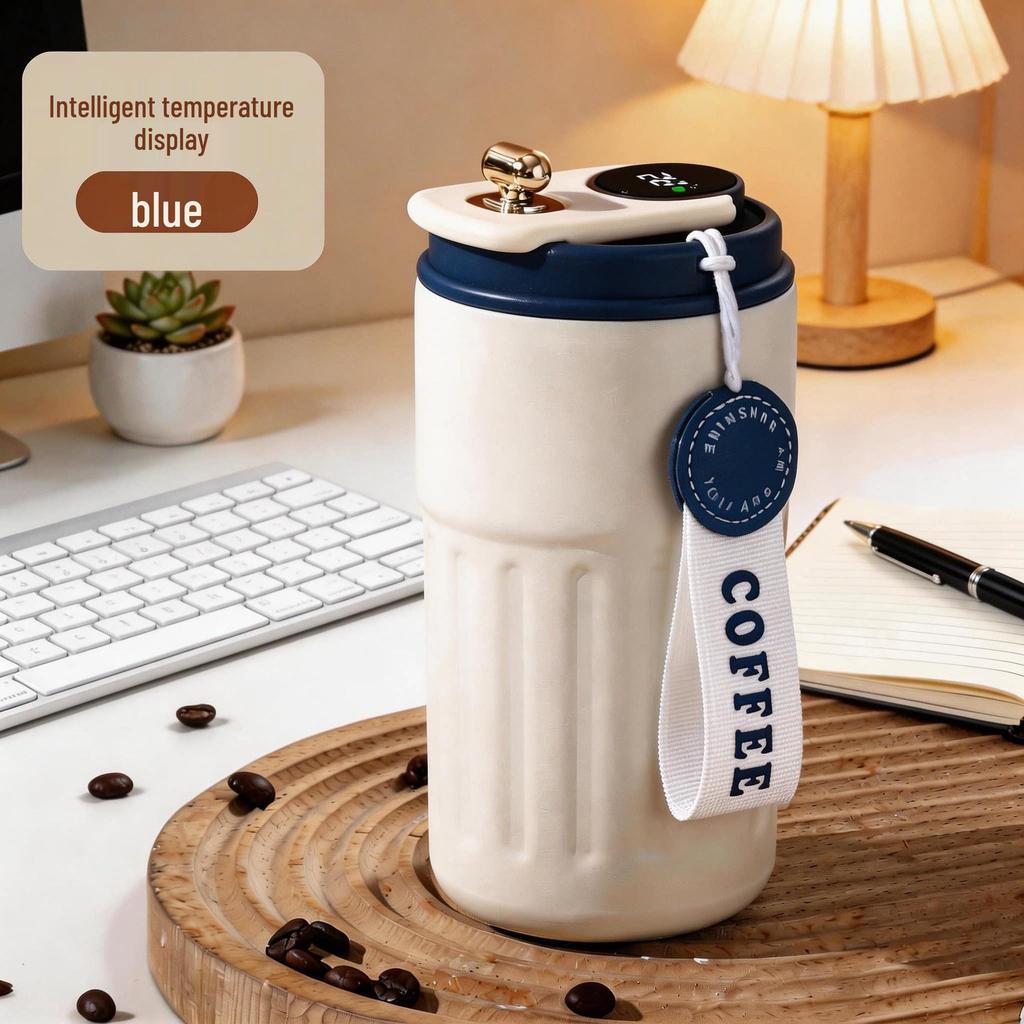 Custom Logo Stainless Steel Insulated Coffee Cup - Corporate Meeting Souvenir & Business Gift
