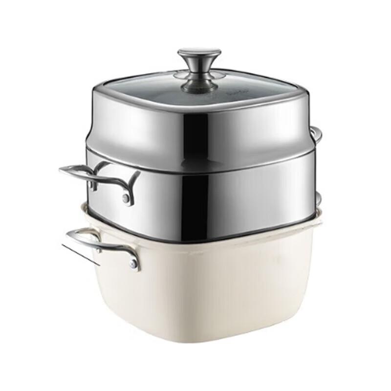Supor 304 Stainless Steel Square Steamer