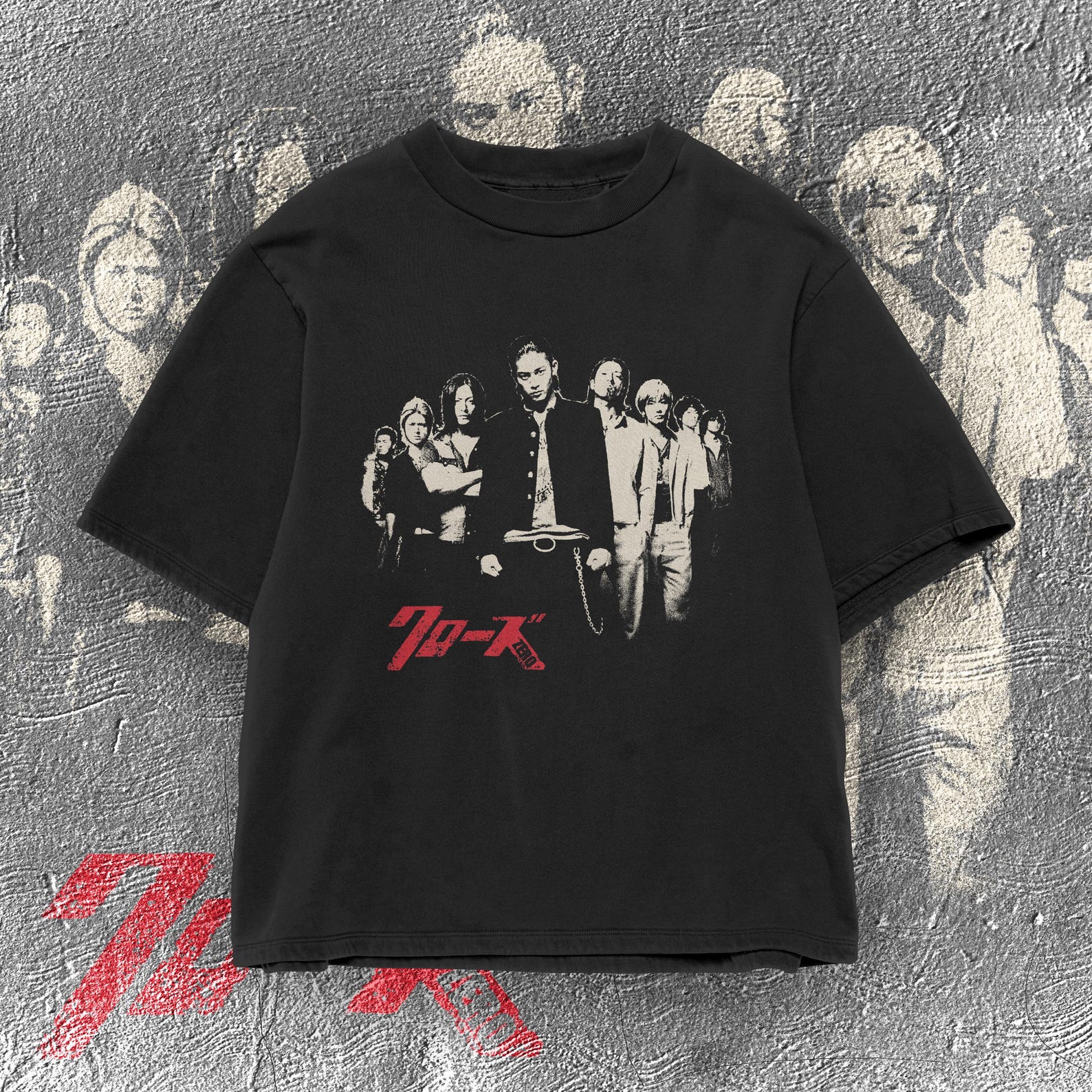 Crow Zero Vintage Japanese Movie Tee T-shirt | Film Tribute, Comfort Color 1717 L