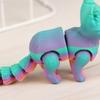 3D Printed Cute Kitten With Movable Tail Joint Children'S Gift Toy Model Car Ornament