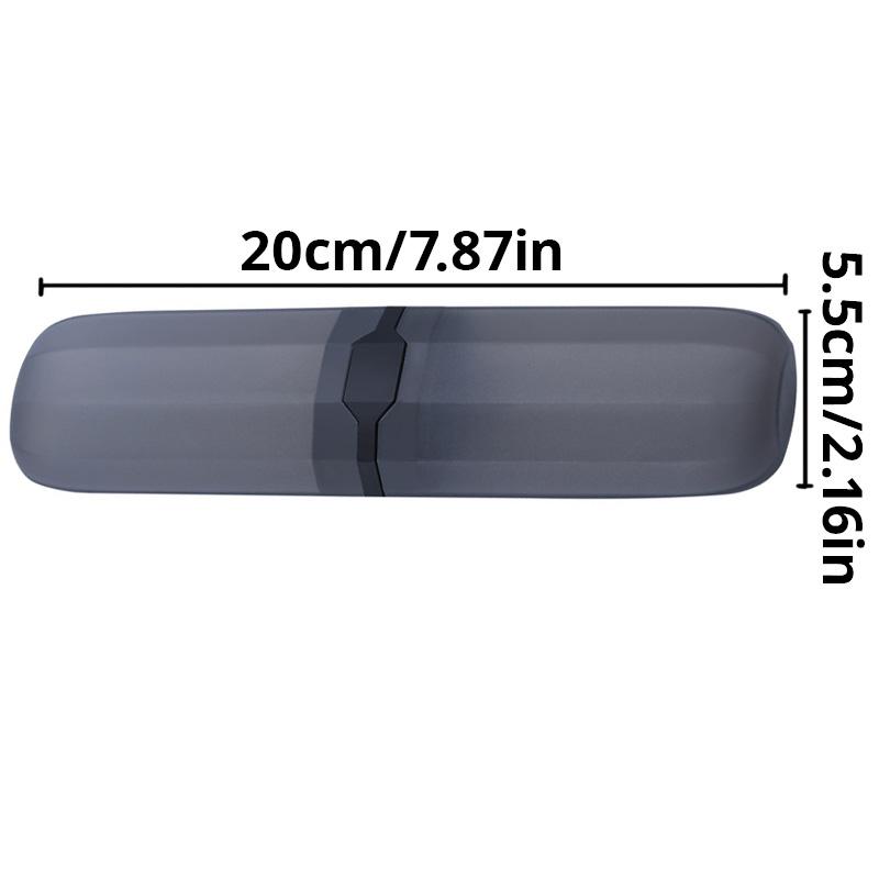 1/4pc Portable Toothbrush Cover Storage Box Daily Outdoors Travel Hiking Camping Toothbrush Holder Case Box Bathroom Accessories