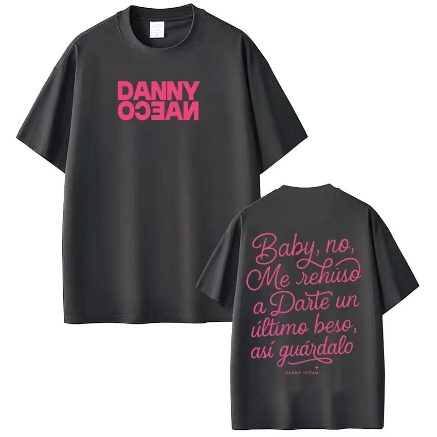Rapper Danny Ocean Fashion Graphic Tshirt Men Women Aesthetic Casual pure Cotton Tshirts 2026 Shortsleeved Harajuku Tops