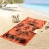 KNVB Print Strandtuch, Großes Weiches Schnelltrocknendes Handtuch für Strand Camping Schwimmen