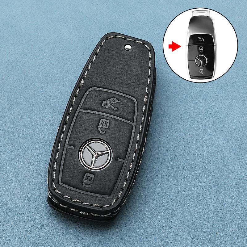 Premium Key Case for Mercedes E300L, C260, GLC, C200, A-Class, S-Class