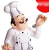 American Chef Doll Soft Figurine - Dessert & Pastry Shop Display Model