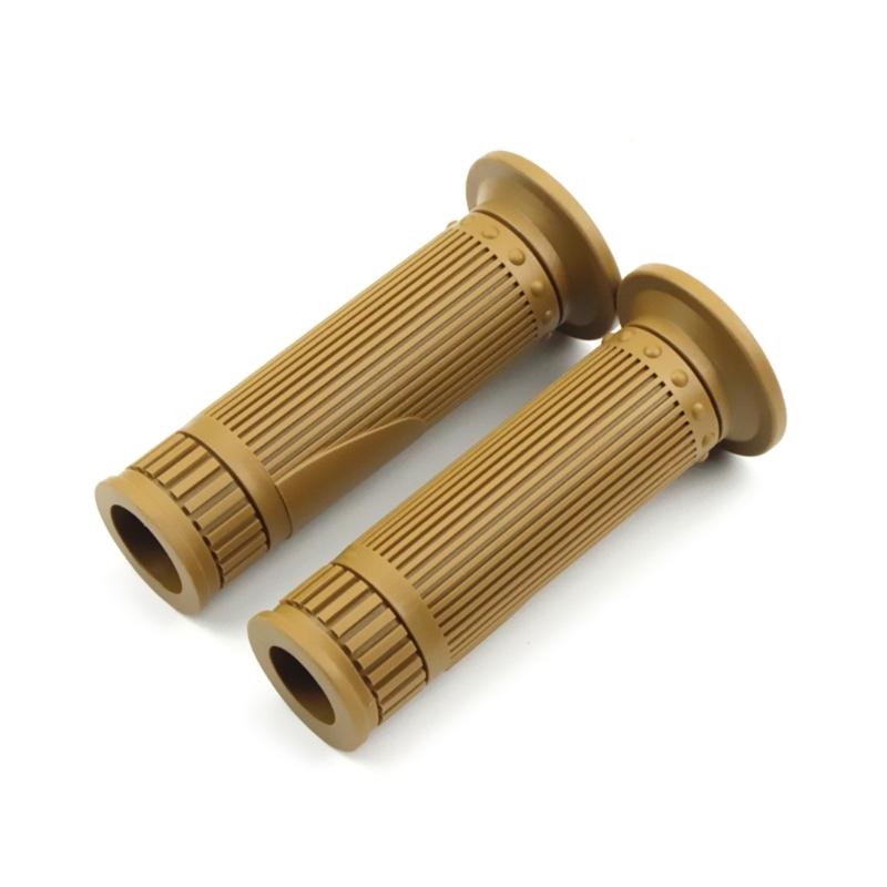 Motorcycle Grips Non-Slip Rubber Bar End Thruster Grip 7/8  22mm Motorcycle Comfort Hand Handlebar Grip Replacement