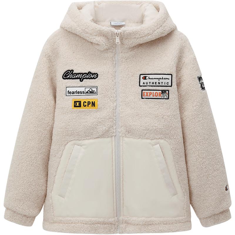 Champion Kids Anti-Static Faux Lambswool Hooded Jacket XXS