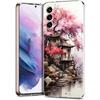 Phone Case For Samsung Galaxy S24 Ultra S23 FE S22 S20 S21 5G S10 S9 Plus S10E S8 Clear Ink and wash landscape painting Cover