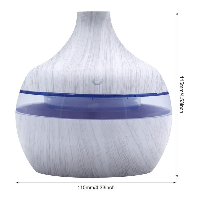 Humidifier Electric Aroma Air Diffuser Wood Ultrasonic Air Humidifier Essential Oil Aromatherapy Cool Mist Maker For Home 300ml