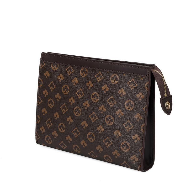 Handtasche Herren Neue Mode Große Kapazität Leichter Luxus Business Herrenhandtasche Lässige Vielseitige Handtasche