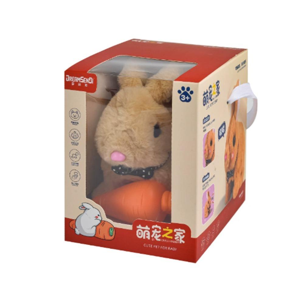 Laufender simulierter Welpe Plüsch Laufendes Hundespielzeug Niedlich Mein Realistischer Roboterwelpe für Kinder