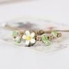 Broken Bridge Ceramic Floral Handmade Bracelet - Women's Fashion Jewelry
