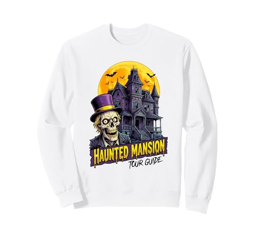 

Halloween Haunted Mansion Tour Guide Carnival Fashion Sweatshirt