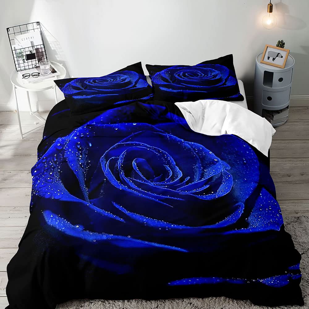 Boho Floral Soft Duvet Cover Set Young Girls Women Rom Quen Beding Set Vintage Buterfly Botanical Blosom Flower Warm Comforter Comfortable Quilt Cover