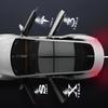 For Tesla Model 3 Model S X Model Y 2pcs Car Door LED Logo Projector Puddle Light Welcome Light Laser Projector Auto Accessories