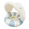 Baby Swimming Float Inflatable Circle Baby Pool Float Ring with SunShade Baby Bathing Swimming Pool Toys for Babies 3-36 Months