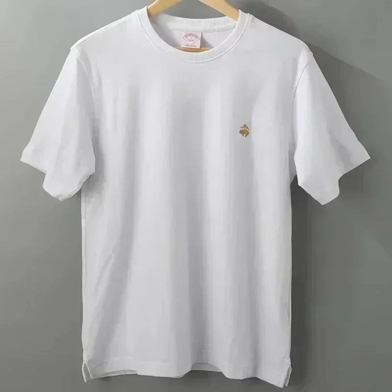 2025 new model Fashion Trend TShirt Mens Casual Short Sleeve Outdoor TShirt Outdoor Camping Pure Cotton Breathable Sports Tren
