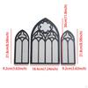 3 Pieces Gothic Mirrors Wall Decor,Decorative Arched Mirrors,Vanity Mirror Tiny for