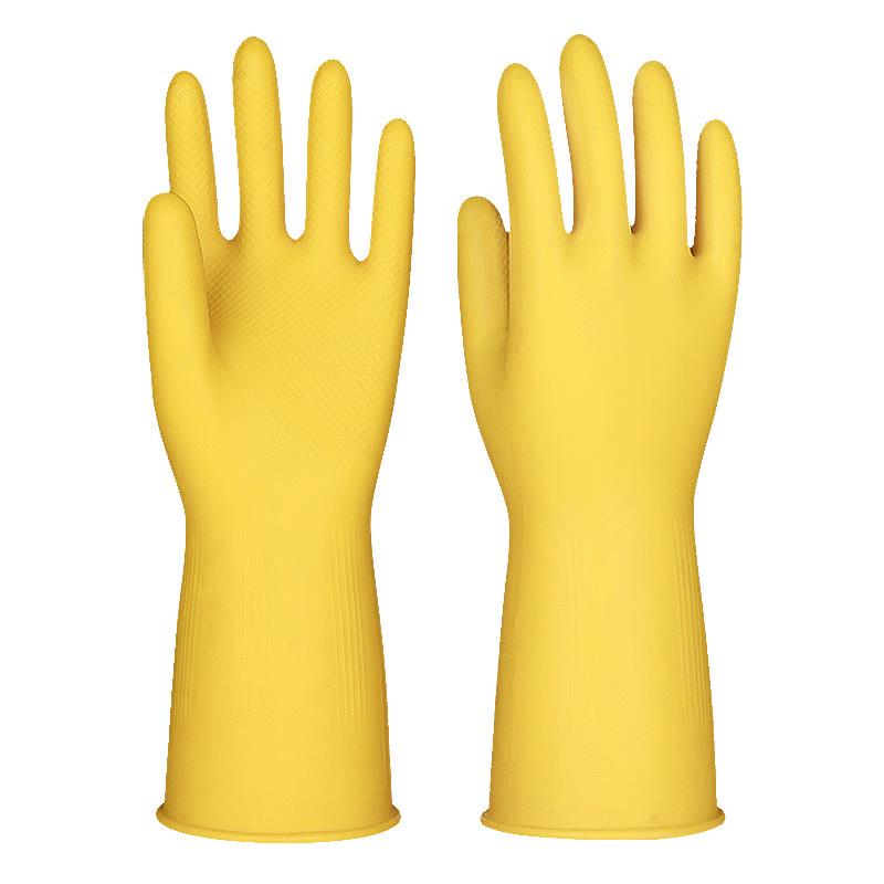 Jingyu Thickened Extended Waterproof Rubber Gloves (10-Pack)