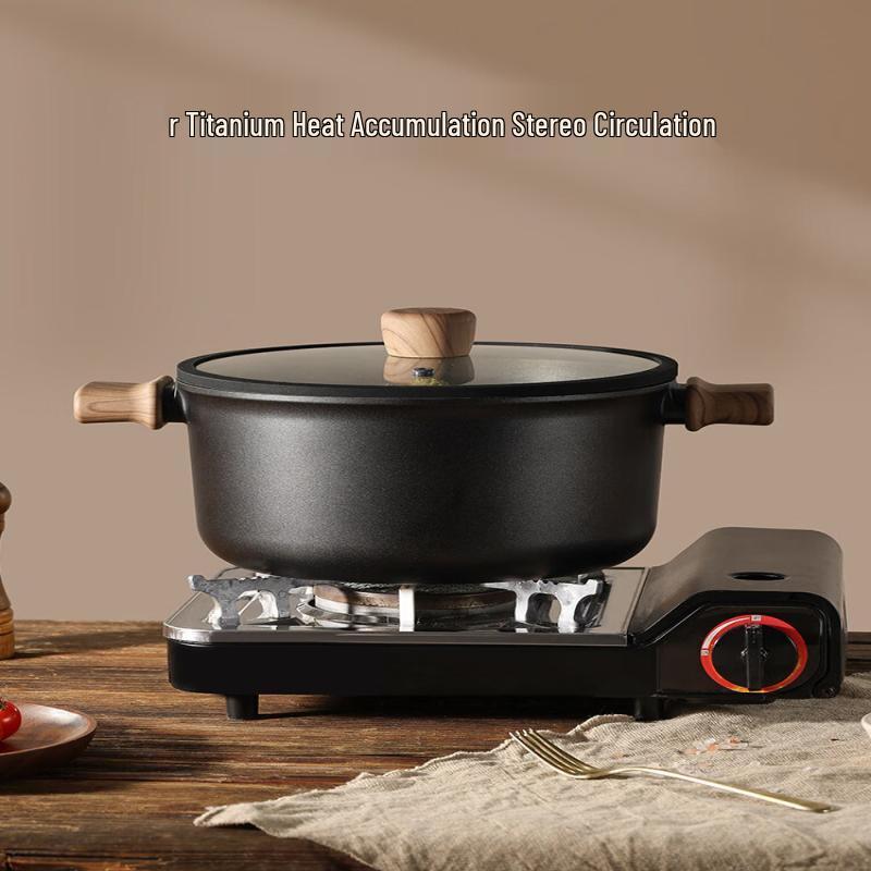 Titanium Non-stick Steamer & Soup Pot