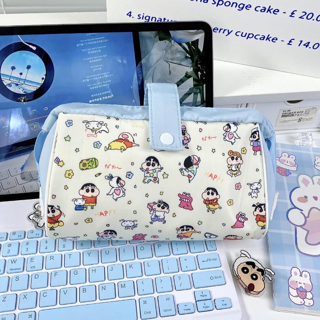 Japanese Style Cute Puppy Pencil Case - Large Capacity Student Stationery Pouch