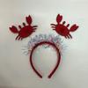 Hair Accessories Women Washing Face Hairband Crab Lobsters Shaped Hair Decors