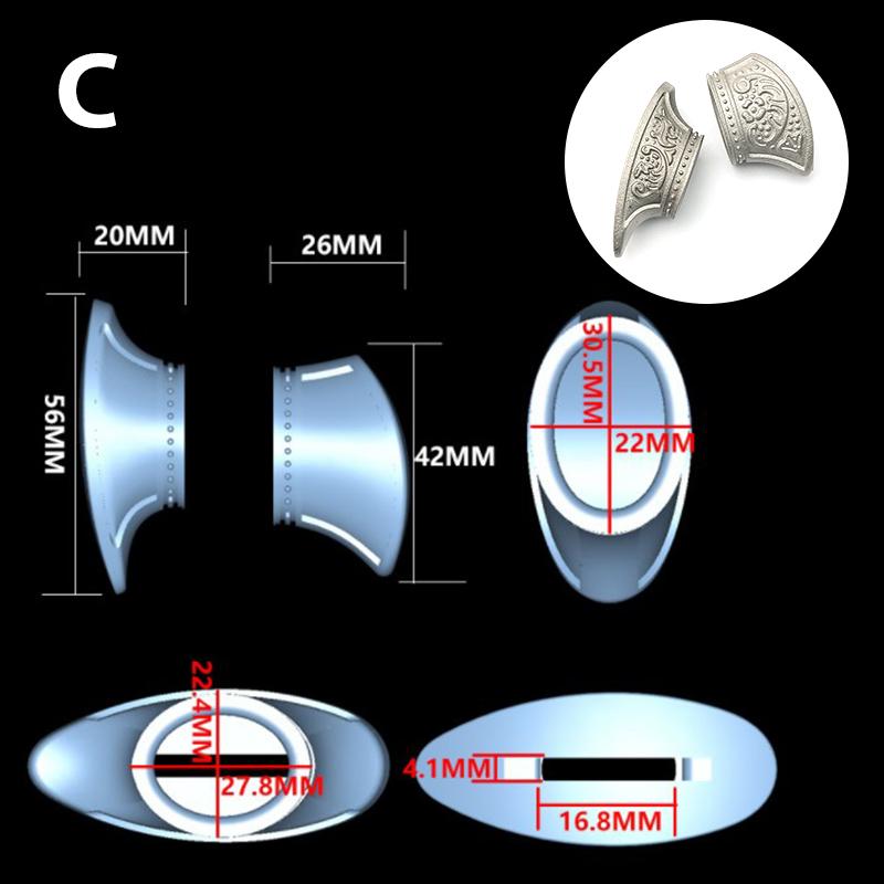 Knife Guard Steel Knife Handle Protect For Diy Tool Embryo Gauntlet Casting