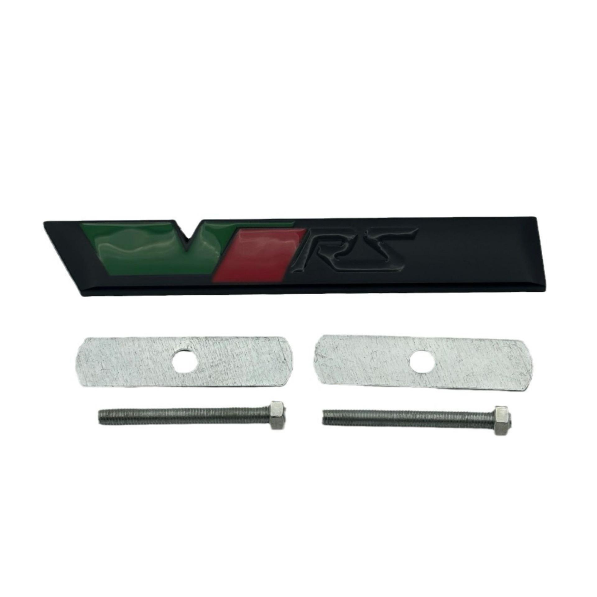 

Volkswagen Skoda Grille Emblem: VRS Octavia Fabia Metal Modification Ornament