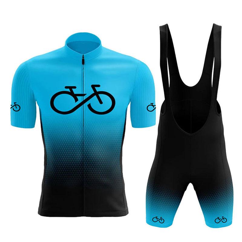 2026 Men's Summer Sweat Absorbing Cycling Suit Bicycle Short Sleeve Breathable Mountain Bike Clothing