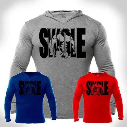 

Iron Gods SWOLE Hoodie Logo Weight Training Bodybuilding Gym Pullover Workout 4XL