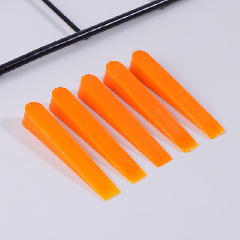 100Pc Reusable 5Mm Plastic Tile Wedge Spacer Leveling Clips Floor Locator Ceramic Tiling Laying Adjustment Construction Tool