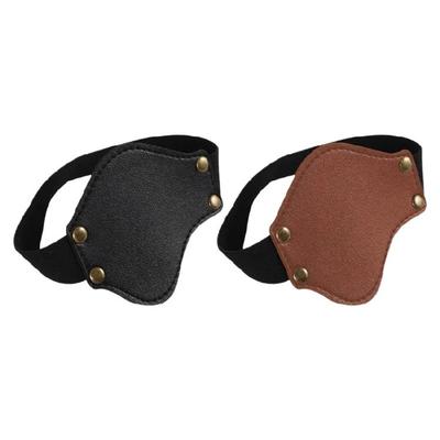 Abriebfeste Leder-Schuhüberzüge Verstellbare Ergonomische Schuhschützer Schützer mit Elastischem Band für Motorradfahren Fahren