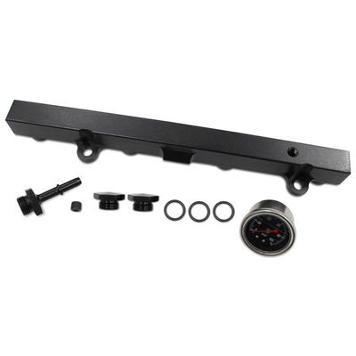Fuel Track With Oil Gauge Kit Compatible For RSX K20 K24 K Series Engines Aluminum Alloy Fuel Pipe Track Kit
