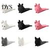 Portable Door Security Wedge 3D Printed Cute Cat Stopper, Non-Slip Cartoon Holder, Stop Decorative for Wood Floors Home Protection No Drill Stopper