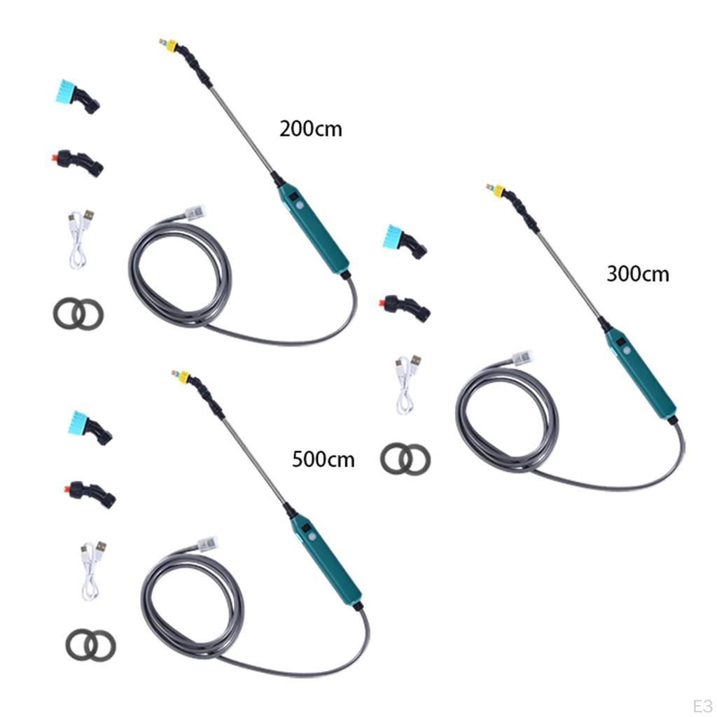 Garden Sprayer Rod Adjustable ,with 1 Charging Cable for Water Hanging Baskets and Shrubs,