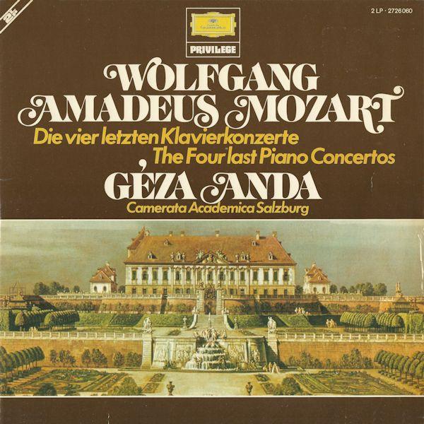 

LP Record GEZA ANDA CAMERATA ACADEMICA DES S Mozart Die Vier Letzen Klavierkonze 2726060 DEUTSCHE GRAMMO Germany Classical Used
