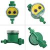 Irrigation Timer,Two   Electronic Watering Timer 16 Times Daily Waterproof Electric NaIntelligent Irrigation Timer for Roof Garden
