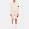 STONE ISLAND Solid Color Badge Crew Neck Pullover Sweatshirt Men Sweatshirt White K1S156100003S0123-V009B