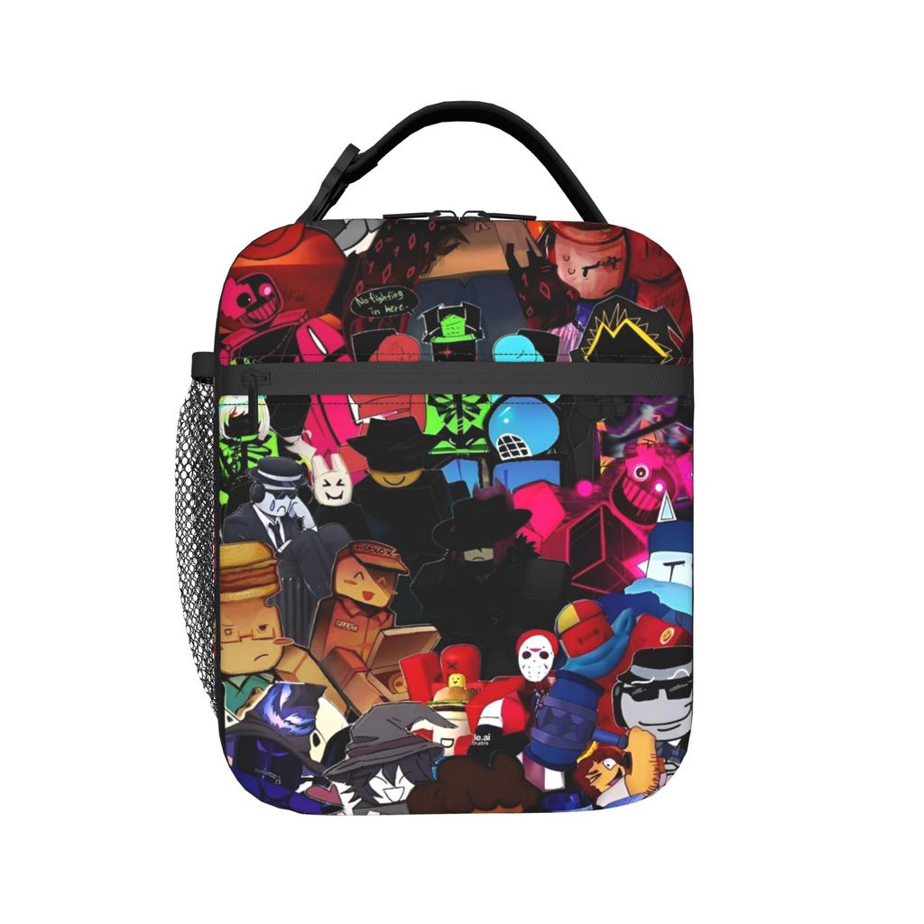 Forsakens Game Insulated Lunch Bag Thermal Bag Reusable,Meal Container Leakproof Tote Lunch Box Girl Boy College Picnic