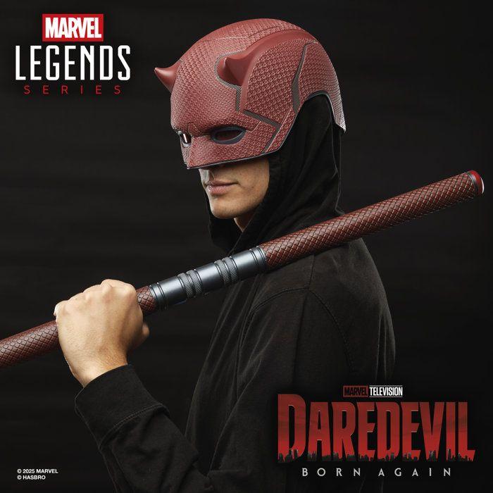 Hochwertiges Cosplay-Helm von Daredevil, Marvel Legends Serie, Ab 14 Jahren