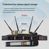 Weishu DC-6-SX One-to-Four Wireless UHF Conference Microphone System (CN version)