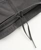 TOFFEE Washed Cotton Cargo Bermuda Pants (Washed Black)