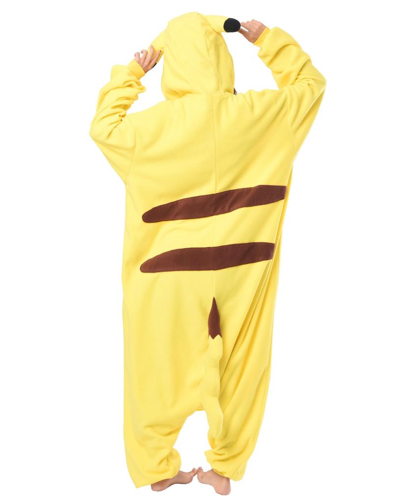 SAZAC Character Pile Kigurumi Pokémon Pikachu