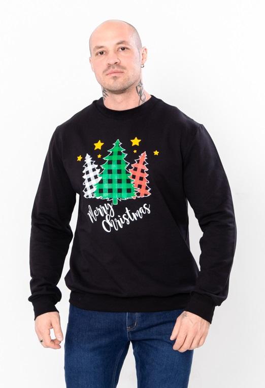 Feiertags-Sweatshirt (Herren) – Kuscheliger Stoff & Weihnachtsdesign, Winter, 8167-F HC