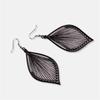 Fashion Black Ear Stud Vintage Bohemia Eardrop Stud Earrings Leaf Earrings Drop Earrings Ear Hook