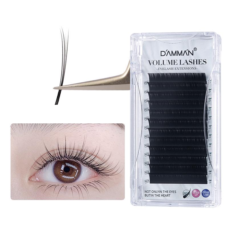 Thai Manga 0.05 Camellia INS Style Blooming Eyelashes - Durable, Non-Dispersing, Single or Multi Pick