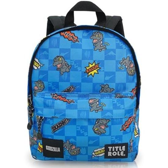 Title Role Backpack Godzilla Mothra King Ghidorah Mechagodzilla B5 Storage Large Capacity Goods Excursion Travel Nursery