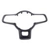 Dry Carbon Fiber Steering Wheel Trim for Volkswagen Golf 7 MK7, Passat B8, Tiguan MK2