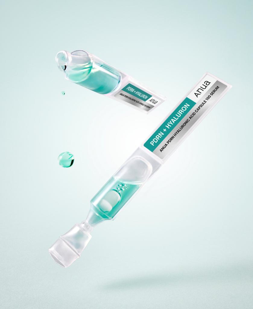 Anua PDRN Hyaluronic Acid Capsule 100 Serum 1ml × 10ea